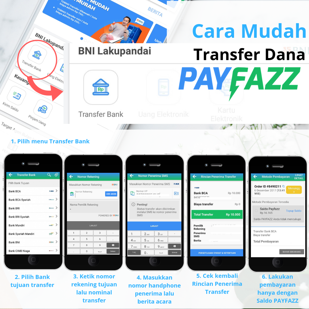 transfer dana payfazz